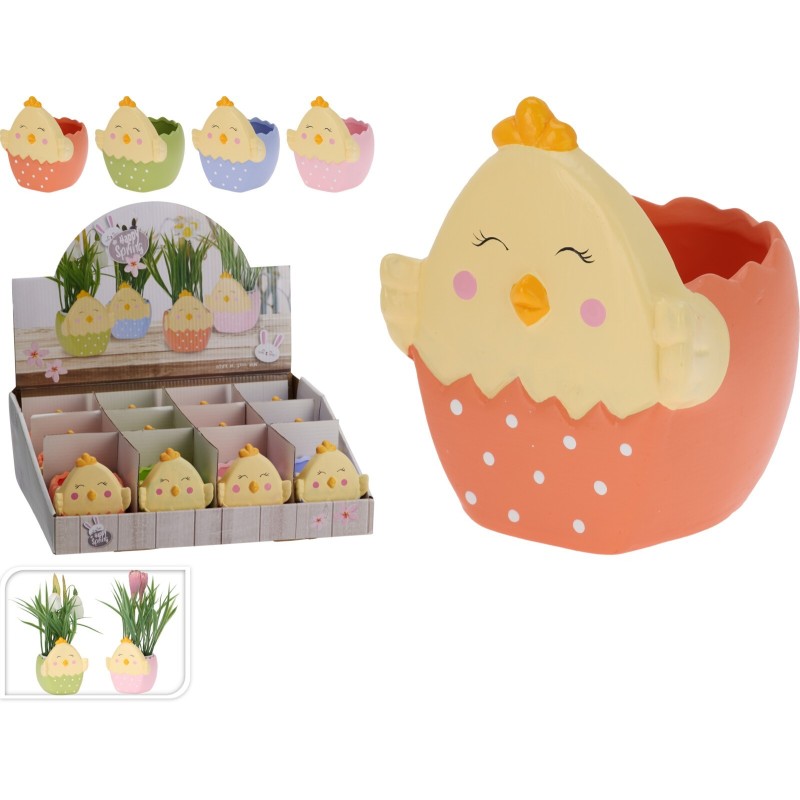 C.POT POUSSIN 8X10CM COFFRET 12P