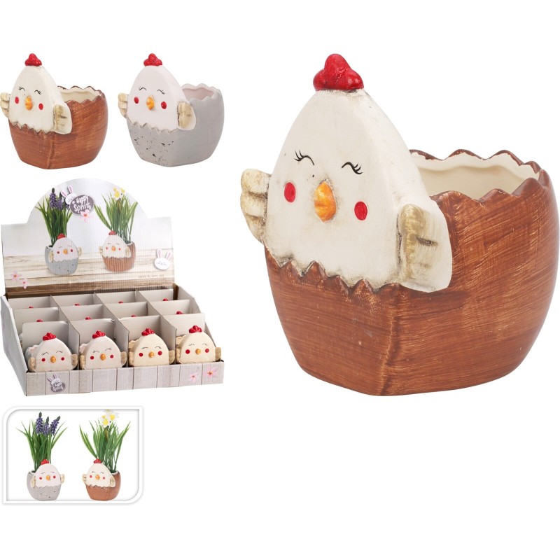 C.POT POUSSIN 8X10CM COFFRET 12P