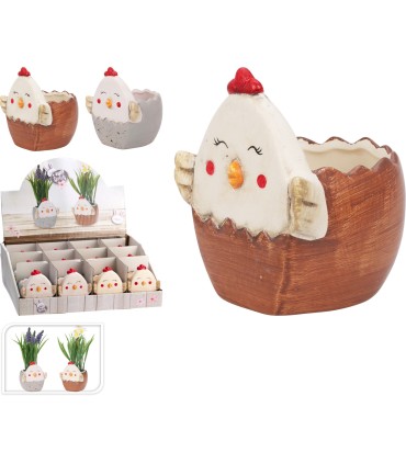 C.POT POUSSIN 8X10CM COFFRET 12P