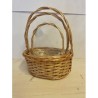CORBEILLE OSIER NATUREL OVAL SET 3P