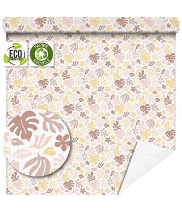 PAPIER KRAFT IMPRIME fond blanc 80cm X50M