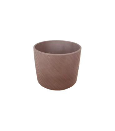 C.POT CYLINDRE SPIRALE 016.5 H14.5CM /4P