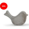 OISEAU CIMENT GRIS A POSER H2.5CM/6P