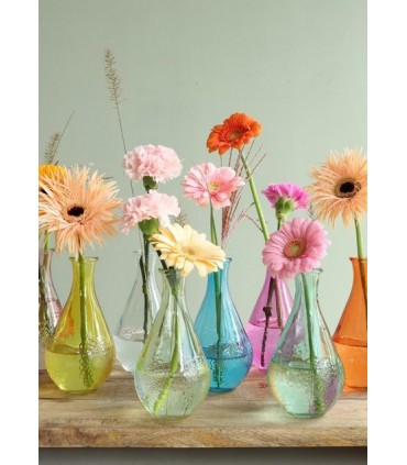 VASE DAHLIA 09 H16CM les 12P