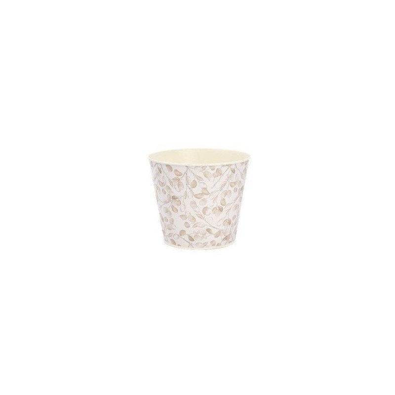 ZINC-POT LUNARIA BEIGE 016 H13.5CM les 10P