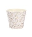 ZINC-POT LUNARIA BEIGE 016 H13.5CM les 10P
