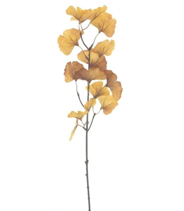 FEUILLE DE GINGKO JULIAN 64CM à la tige