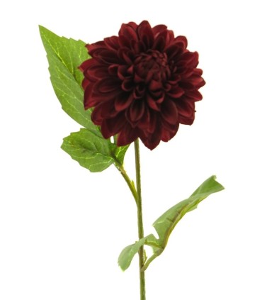 FLEUR DAHLIA GEORGE 50CM à la tige