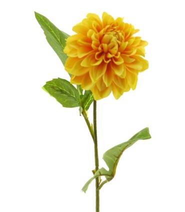 FLEUR DAHLIA GEORGE 50CM à la tige