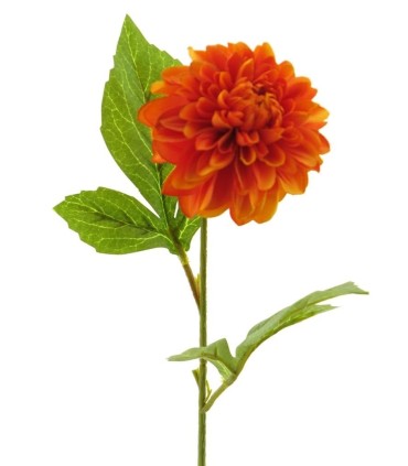 FLEUR DAHLIA GEORGE 50CM à la tige