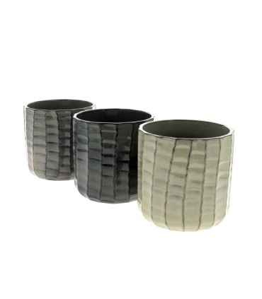 C.POT ALVEOLE 013 H13CM les 6P