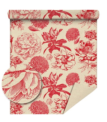 PAPIER RECYCLE IMPRIME 80CM X 50M 80gr