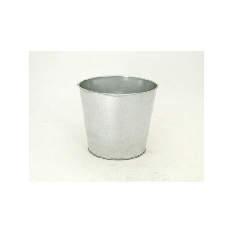 ZINC-SEAU NATUREL 018 H16CM à la pièce