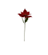 FLEUR POINSETTIA ROUGE 035 H105CM à la pièce
