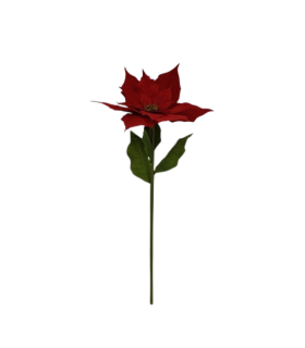 FLEUR POINSETTIA ROUGE 055 H135CM à la pièce
