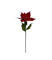 FLEUR POINSETTIA ROUGE 055 H135CM à la pièce