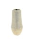 VASE BEIGE COTELE OR 013 H27.5CM à la pièce