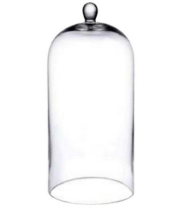 VERRE CLOCHE BOUTON 013 H30CM pièce