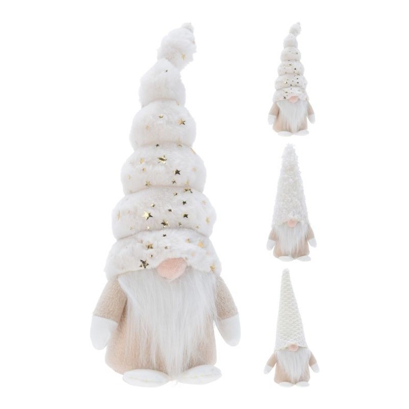 GNOME ASSIS CREME H32CM les 6P