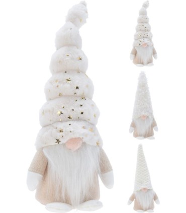 GNOME ASSIS CREME H32CM les 6P