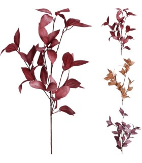 BRANCHE FEUILLES AUTOMNE 87CM les 3P