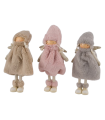 ANGE PELUCHE DEBOUT 28CM les 3P