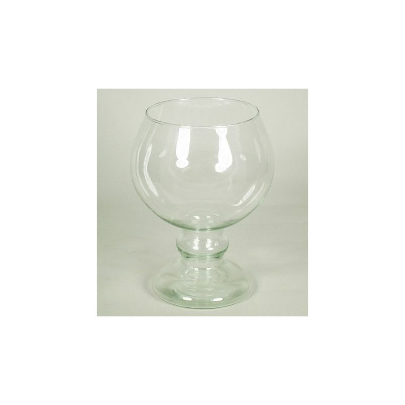 VERRE COGNAC H19CM PIED BOULE /6P