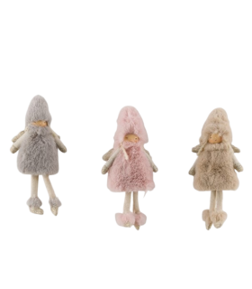 ANGE PELUCHE A SUSPENDRE H27CM les 3P