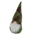 GNOME TISSU VERT H16CM les 6P