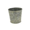 ZINC-POT NAT.DECO BLANCHI 013 H12.5CM les 6P