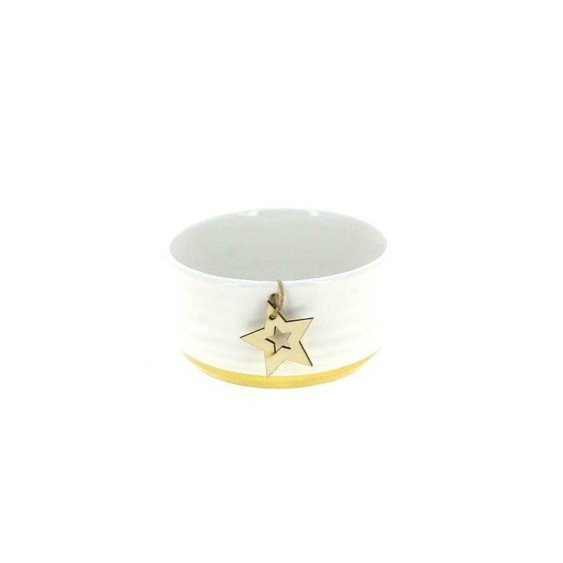 COUPE ETOILE FOND OR 015 H7.5CM les 4P