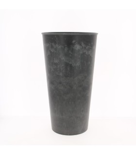 VASE POLYPRO NOIR 022 H40CM /1P