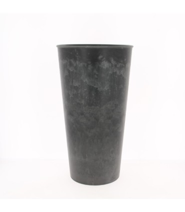 VASE POLYPRO NOIR 022 H40CM /1P