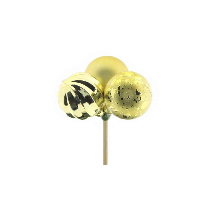 BOULE DE NOEL TRIO H50CM les 10P