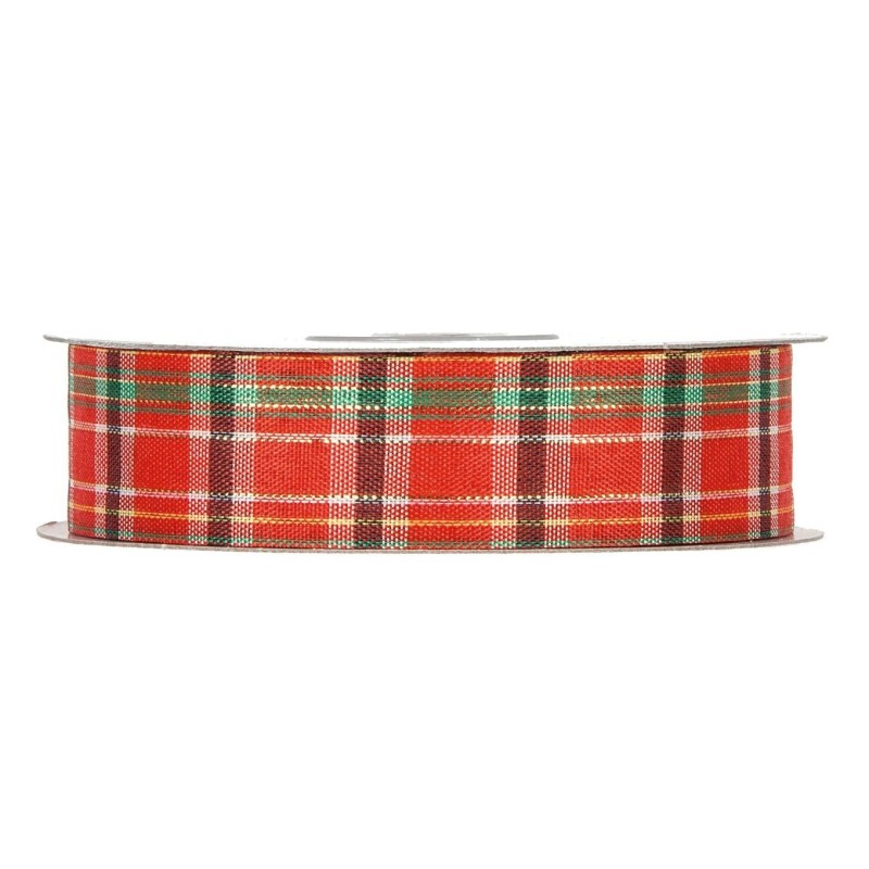 RUBAN FANTAISIE ECOSSAIS 40MM X45M