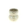 C.POT BONHOMME DE NEIGE 08.5 H8.5CM les 6P