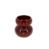 C.POT BONHOMME DE NEIGE 08.5 H8.5CM les 6P