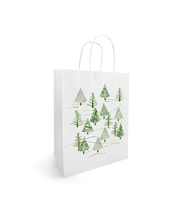 SAC KRAFT FANTAISIE MEDIUM 25X12X31 les 50P