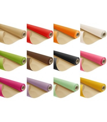 PAPIER KRAFT UNI fond nature 80CM x 50M