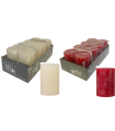 BOUGIE COULEUR RUSTIQUE 60x80  /8P