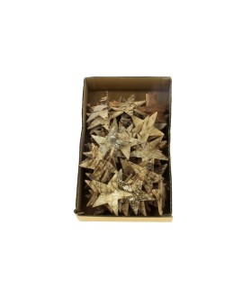 ETOILE BOIS NATUREL 6.5CM