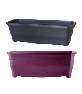 JARDINIERE MILLESIA avec SOUCOUPE couleur 50CM