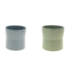 C.POT HOURGLASS 014 H13.5CM les 6P