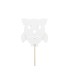 CHOUETTE BOIS BLANC 7CM les 5P