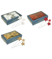 ETOILE PAILLETEE ASSORT. 4/5/7CM BOITE