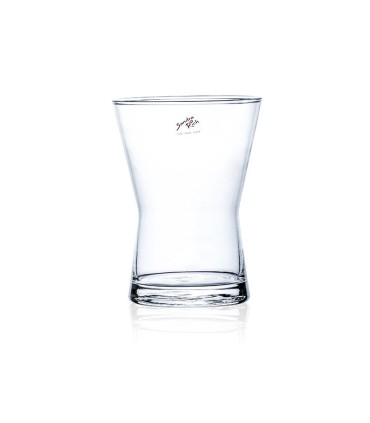 VERRE VASE DIABOLO 014.5 H25CM/ 4P