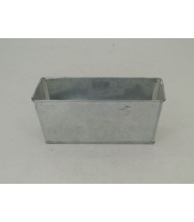 ZINC-JARDINIERE 20X10.5 H08CM à la pièce