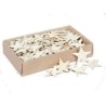 ETOILE BOULEAU 4.5CM boite 100P