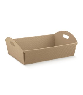 CAISSE CARTON + POIGNEE 43X30 H11CM /1P