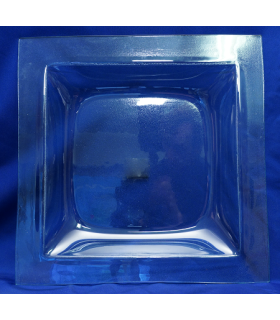 VERRE PLATEAU CARRE 35X04CM /4P
